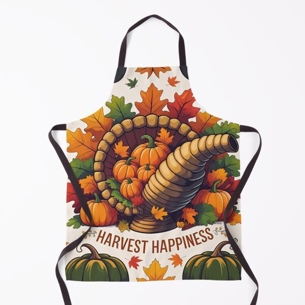 Artikelvorschau, Ernteglück – Herbstliches Füllhorn-Kürbisse & Herbstblätter-Design entworfen und verkauft von GrafteesGlow.