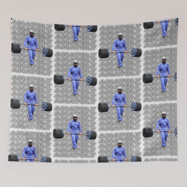 Item preview, Anatoly Gym Prank Powerlifter designed and sold by JustiesDesigns.