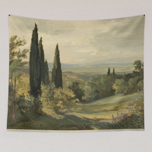Item preview, Provence, France – Vintage French Countryside Landscape designed and sold by CARRAANN.