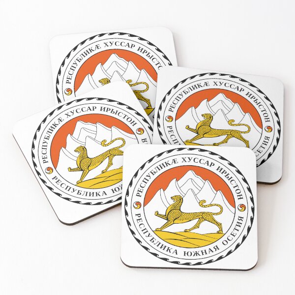 Item preview, national emblem seal of South Ossetia designed and sold by ak7sailor.