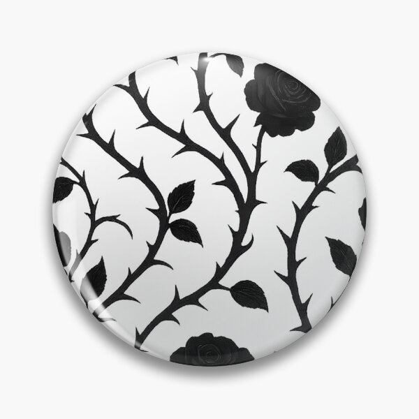 Item preview, Black rose vines with flowers designed and sold by Schattenbau.