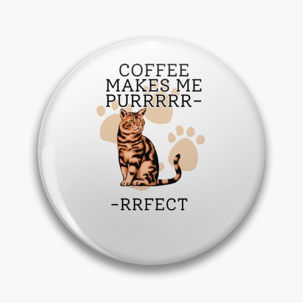 Item preview, Purrfect Coffee Cat Design designed and sold by CardamonCat07.
