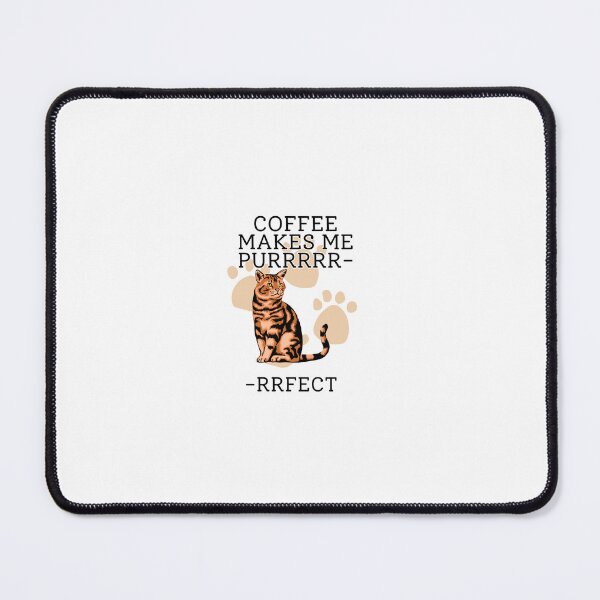 Item preview, Purrfect Coffee Cat Design designed and sold by CardamonCat07.