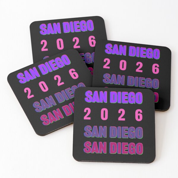 Item preview, San Diego 2026 Layered Typography America's Finest City Design designed and sold by cabana.space.