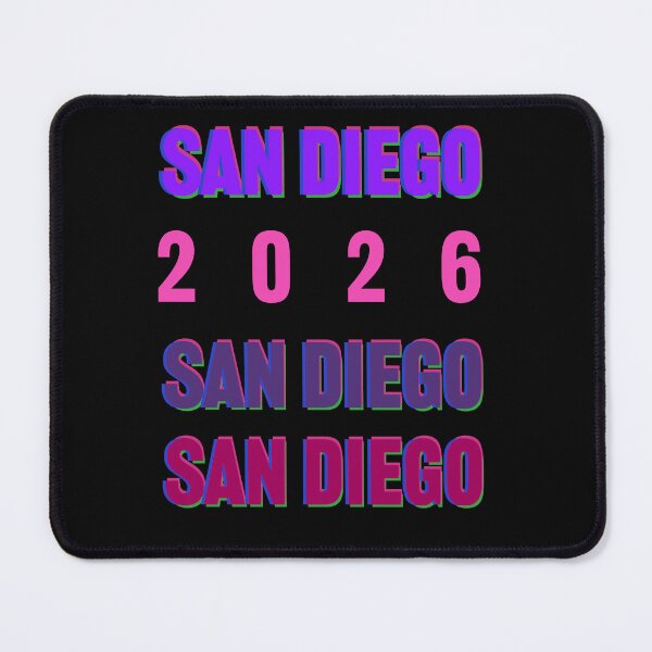 Item preview, San Diego 2026 Layered Typography America's Finest City Design designed and sold by cabana.space.