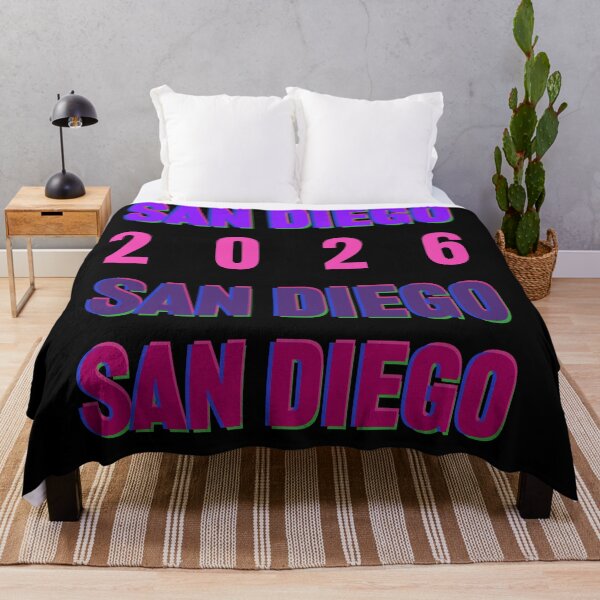 Item preview, San Diego 2026 Layered Typography America's Finest City Design designed and sold by cabana.space.
