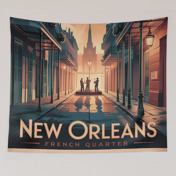 Item preview, New Orleans French Quarter designed and sold by BuxomBabe21.