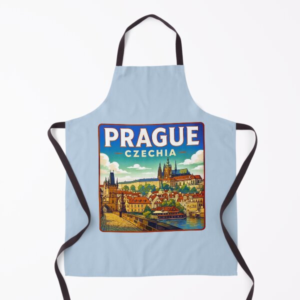 Item preview, Prague Czechia -- Charles Bridge & Castle designed and sold by Myra365Art.
