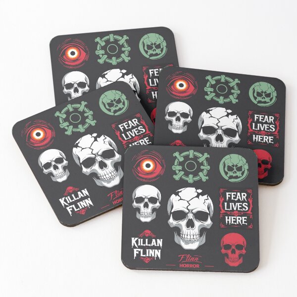 Item preview, Killian Flinn Stickers designed and sold by KillianFlinnHorrorShop.