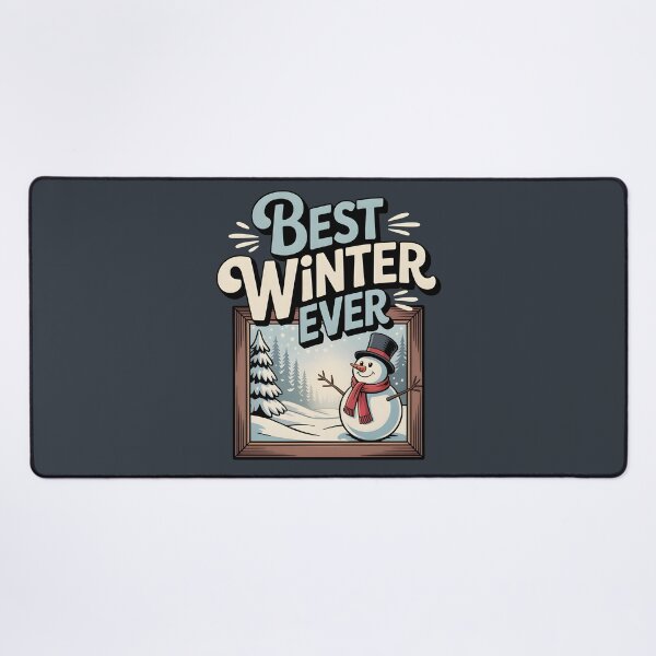 Item preview, Best Winter Ever – Snowy Mountain Holiday Vibes designed and sold by Jollys-ArtShop.