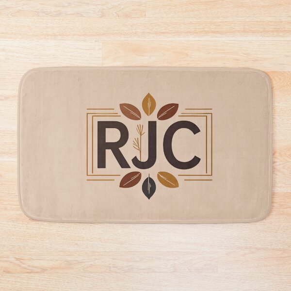 Item preview, Elegant RJC Monogram With Autumn Elements designed and sold by Rue Market.