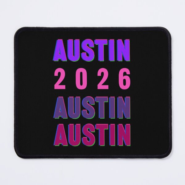 Item preview, Austin 2026 Layered Typography Keep Austin Weird Design designed and sold by cabana.space.