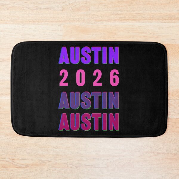 Item preview, Austin 2026 Layered Typography Keep Austin Weird Design designed and sold by cabana.space.