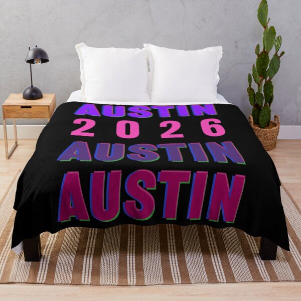 Item preview, Austin 2026 Layered Typography Keep Austin Weird Design designed and sold by cabana.space.