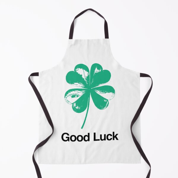 Item preview, Good Luck in Green and Black (clear background) designed and sold by Type, Wine, etc..