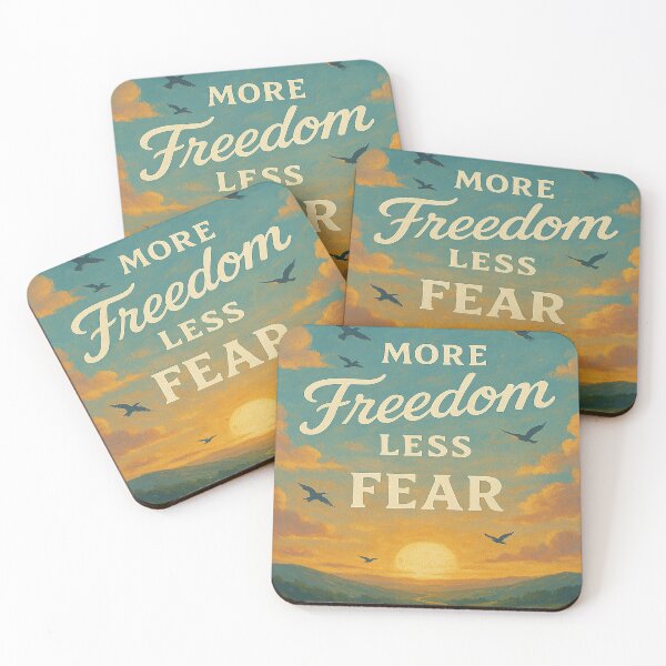 Item preview, More Freedom Less Fear designed and sold by alw951.
