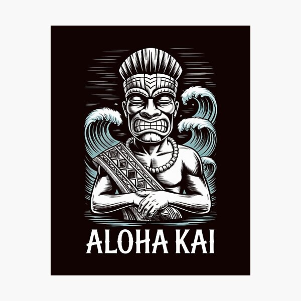 Aperçu de l'œuvre Aloha Kai – Art guerrier tribal hawaïen créée et vendue par dortmond.