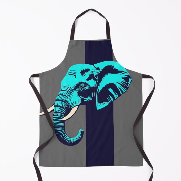 Item preview, Blue Elephant Attitude Head designed and sold by FocusChillax.