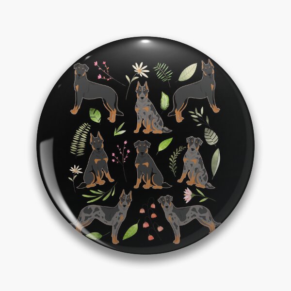 Item preview, Beauceron Dog Flowers designed and sold by Clara Hollins.