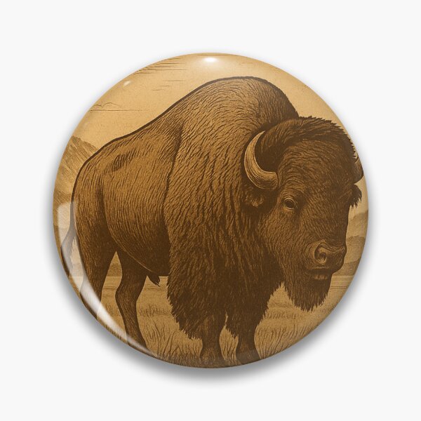 Item preview, Marfa Buffalo designed and sold by ZeppyArt.