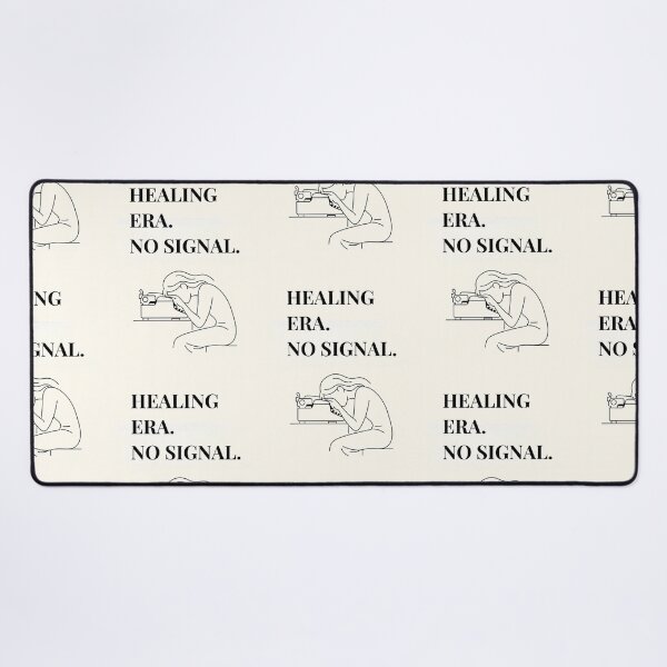 Item preview, Healing Era. No Signal Poster : Deadpan Quote Minimalist Wall Art designed and sold by AptSEVENTY3.