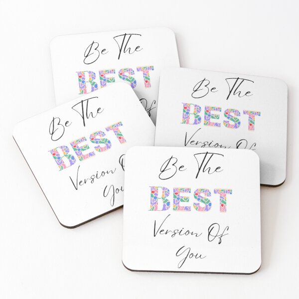 Item preview, Be The Best Version Of You - Inspirational Floral Quote Design designed and sold by MiraDesignCo.