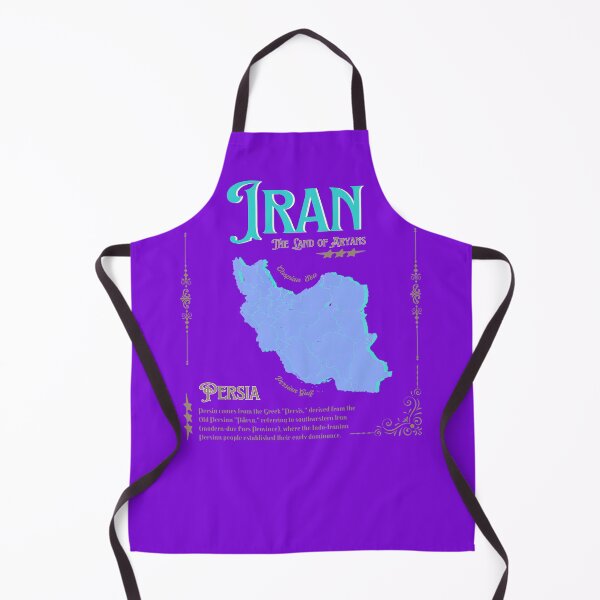 Item preview, Iran Map Heritage Poster – Persia History Art designed and sold by OmniFinds.