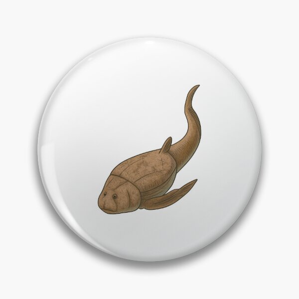 Item preview, Bothriolepis Illustration, Prehistoric Fossil Fish Art designed and sold by Vendeloc.