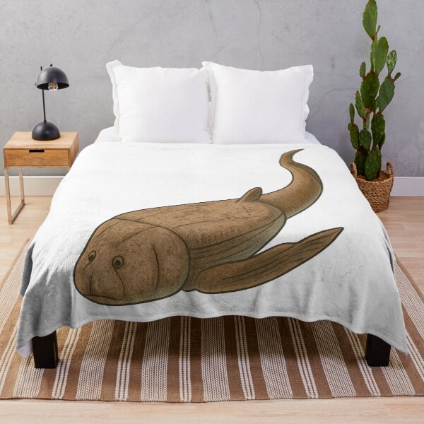 Item preview, Bothriolepis Illustration, Prehistoric Fossil Fish Art designed and sold by Vendeloc.