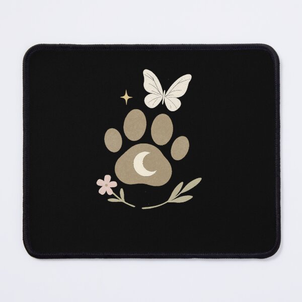 Item preview, Crescent Paw & Butterfly – Remembrance Art designed and sold by Corvoria.