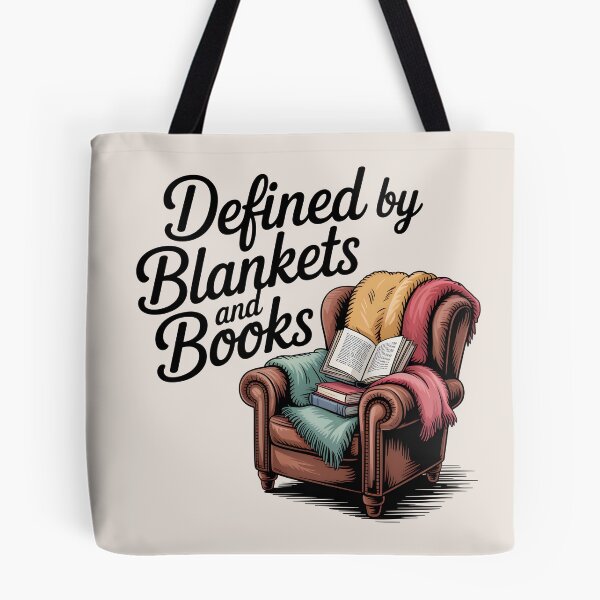 Item preview, Defined by Blankets and Books – Cozy Winter Reading designed and sold by Jollys-ArtShop.