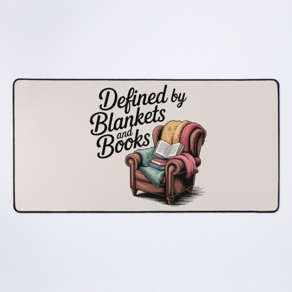 Item preview, Defined by Blankets and Books – Cozy Winter Reading designed and sold by Jollys-ArtShop.