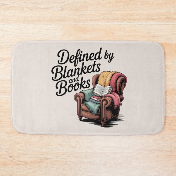 Item preview, Defined by Blankets and Books – Cozy Winter Reading designed and sold by Jollys-ArtShop.