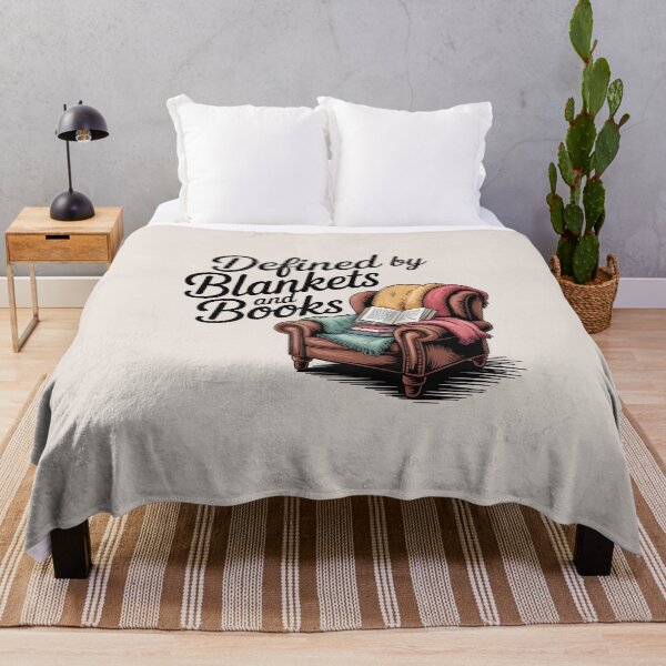 Item preview, Defined by Blankets and Books – Cozy Winter Reading designed and sold by Jollys-ArtShop.