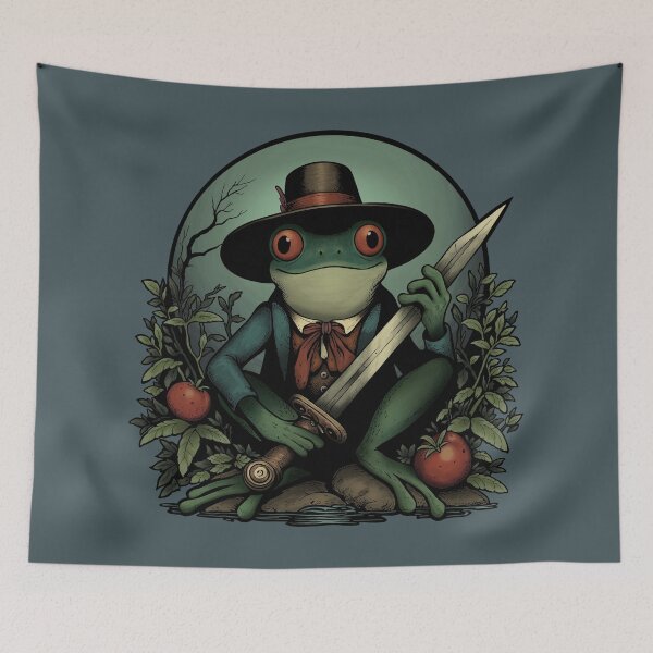 Item preview, Freddy the Gentleman Frog designed and sold by Dubber-Designs.
