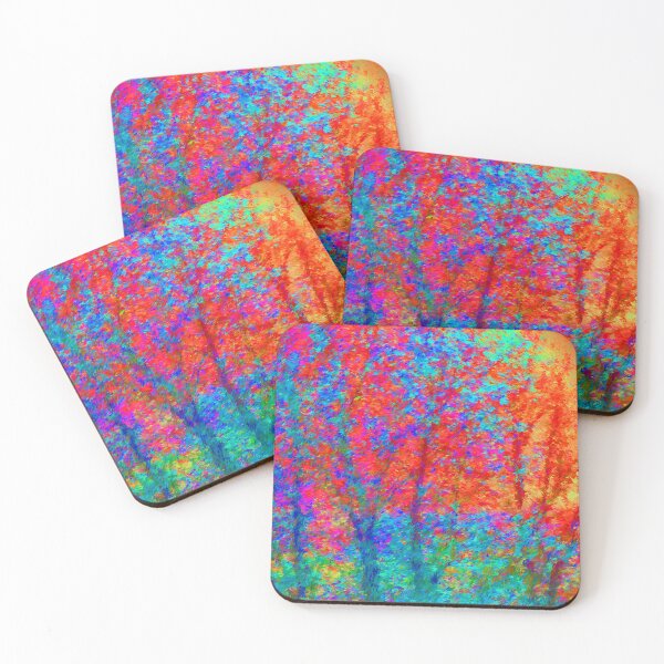 Item preview, The Slender Trees Beneath The Red Sky designed and sold by RiverDeeDesigns.
