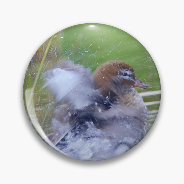 Item preview, Duck unfrozen with motion blur; freezing droplets designed and sold by PixSL Photography and Photo Art.