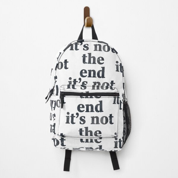 Item preview, It’s Not the End – Distressed Motivational Typography designed and sold by eyesasdaggers.