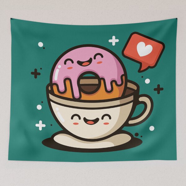 Item preview, Donuts and Coffee LFE designed and sold by dk80.