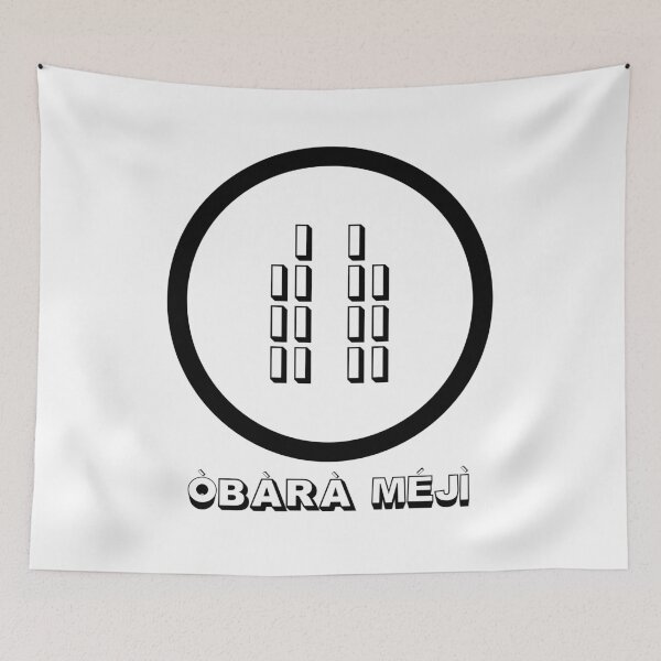 Item preview, Obara Meji – Sacred Ifa Odu Symbol | Yoruba Spiritual Design designed and sold by blaze_art.