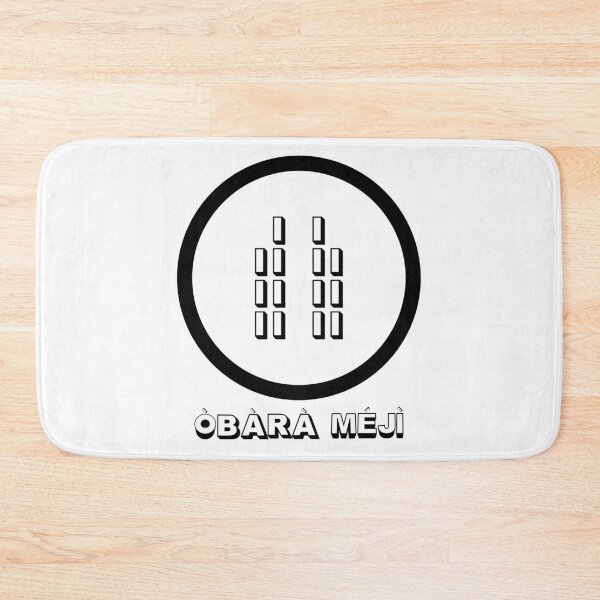 Item preview, Obara Meji – Sacred Ifa Odu Symbol | Yoruba Spiritual Design designed and sold by blaze_art.