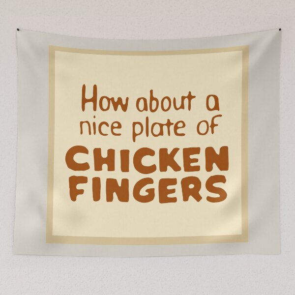 Item preview, Luke's Diner - How About a Nice Plate of Chicken Fingers designed and sold by Meant for Very Few.