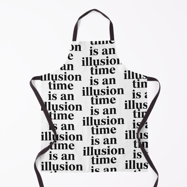 Item preview, Time Is An Illusion – Distressed Serif Statement Art designed and sold by eyesasdaggers.