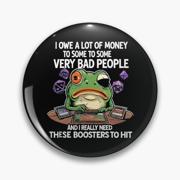 Artikelvorschau, Lustiges Frosch-Meme TCG Booster Pack Gaming Shirt entworfen und verkauft von Uglyandcute.