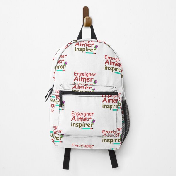 Item preview, Enseigner Aimer Inspirer - French Teacher Inspirational Quote Design designed and sold by SinghMerchUniverse.