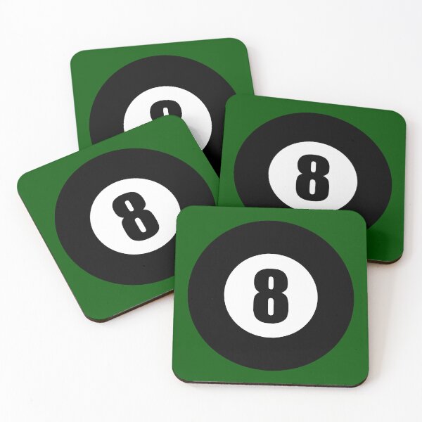 Item preview, Number Eight 8 Ball Design Logo Pool Billiards  designed and sold by Lartheviking.