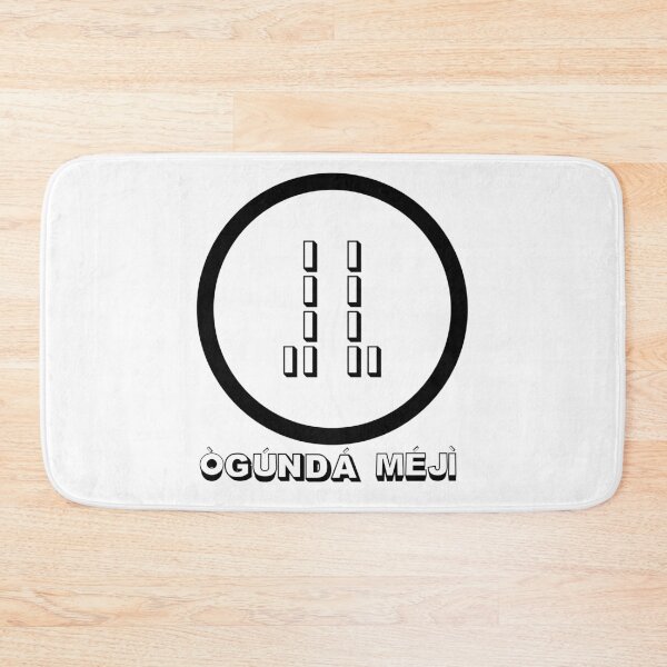 Item preview, Ogunda Meji – Sacred Ifa Odu Symbol | Yoruba Spiritual Design designed and sold by blaze_art.
