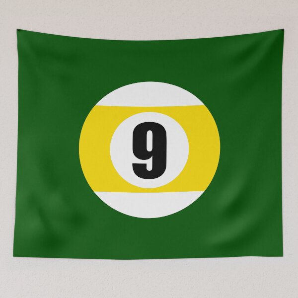 Item preview, Number Nine 9 Ball Design Logo Pool Billiards  designed and sold by Lartheviking.