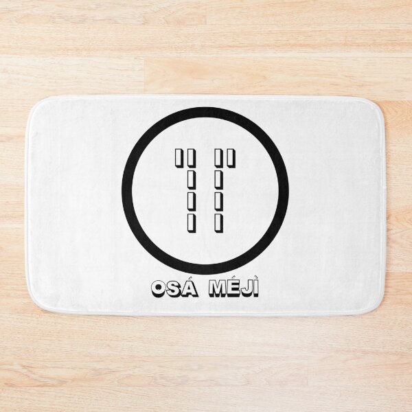 Item preview, Osa Meji – Sacred Ifa Odu Symbol | Yoruba Spiritual Design designed and sold by blaze_art.