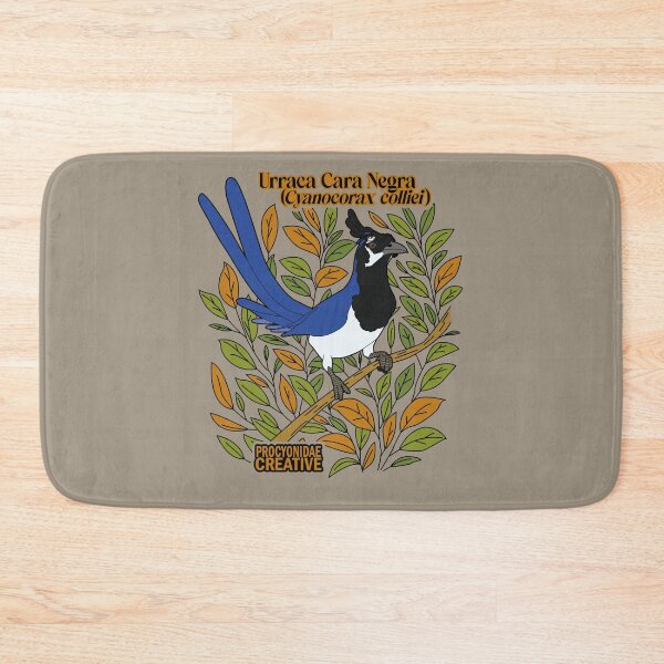 Item preview, Black-throated magpie-jay designed and sold by Procyonidae Creative.